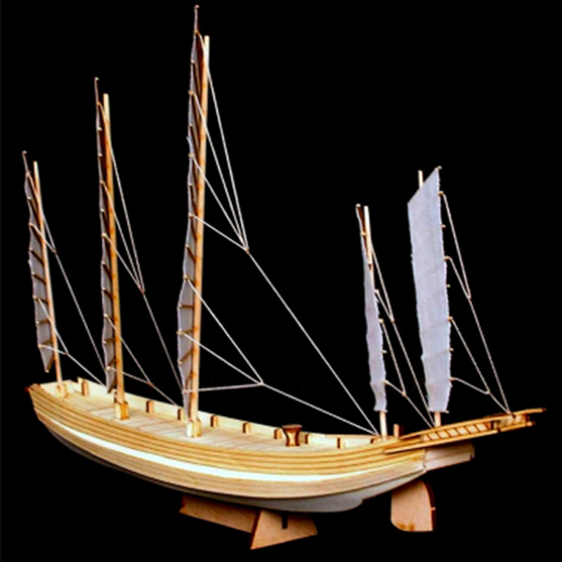 Model Kit Entry Grade - Handmade antigo navio de madeira modelo
