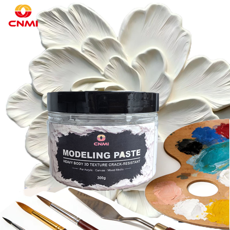 Plastic Model Paint - Pasta de Modelagem Acrílica Branca 300g