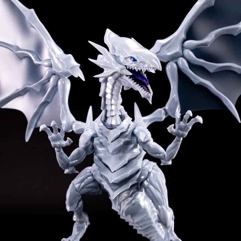 Model Kit Yugioh - Novo Modelo de Dragão Branco de