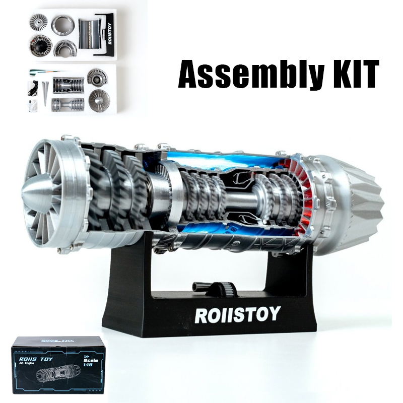 Model Kit Jet Engine - Kit de Modelo J35 Turbofighter, Modelo