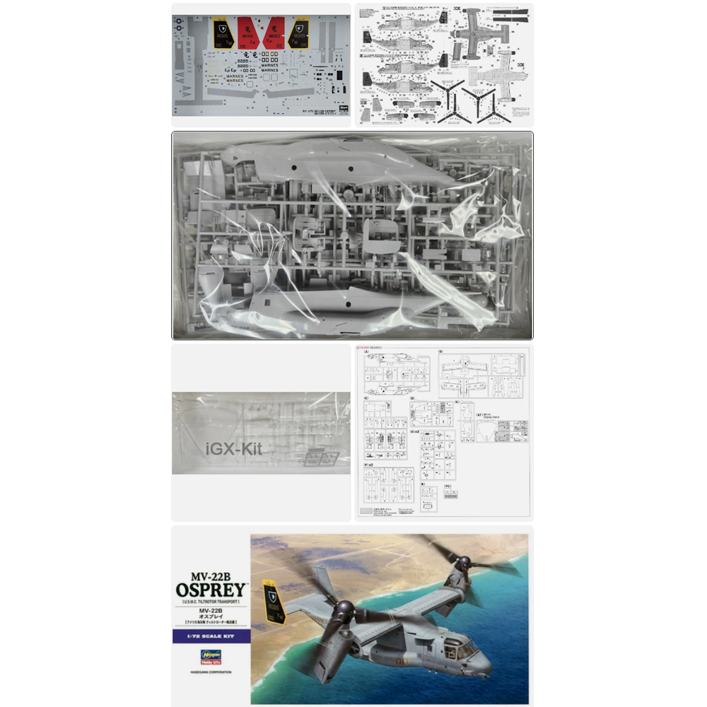 Model Kit Hasegawa - Hasegawa 01571 Escala 1:72 Avião de