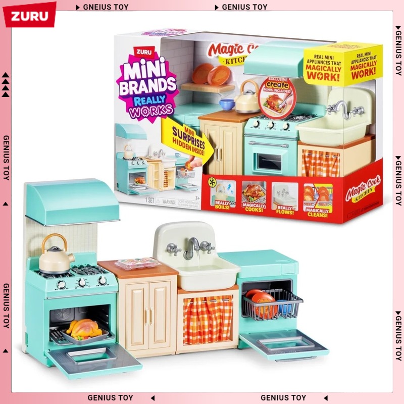 Model Kit Brand - Conjunto de Cozinha Mágica Zuru Mini