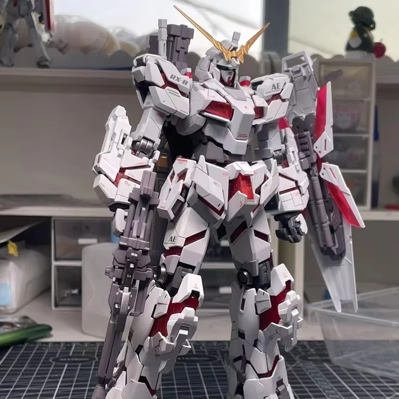 Gundam Model Mg - Em Estoque HG 1/144 RX-0 Unicorn
