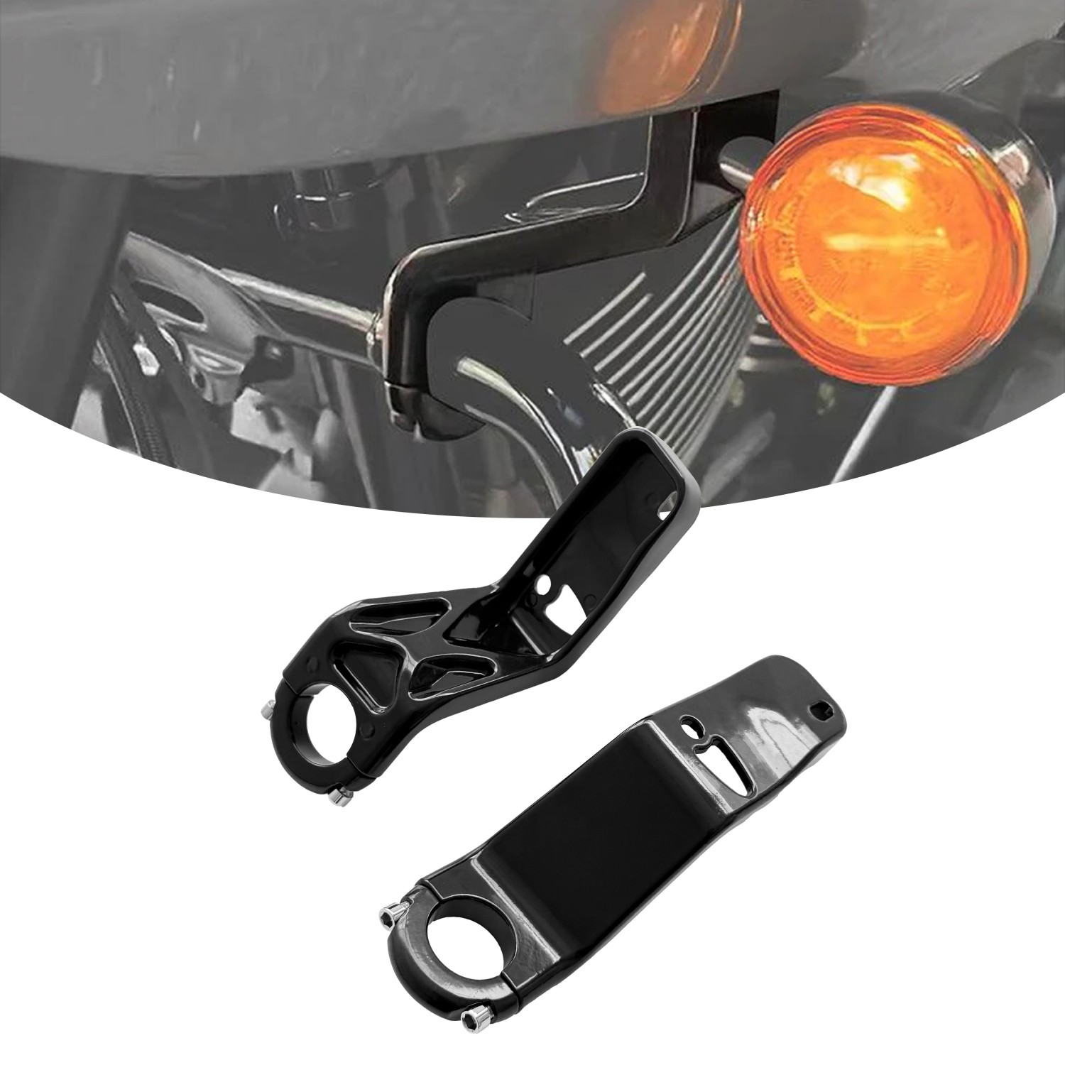 Model Kit Harley Davidson - Kit de Suporte para Carenagem Frontal
