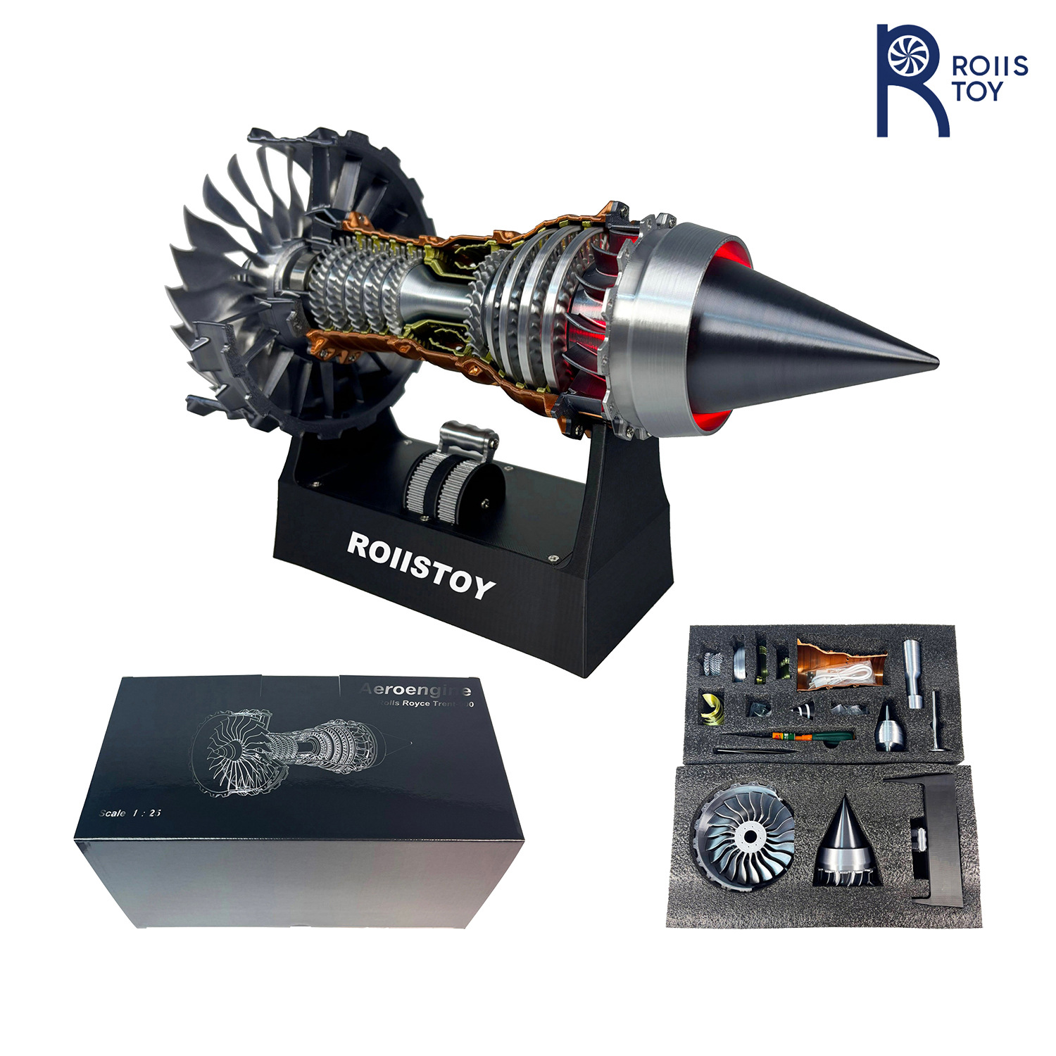 Kit de modelo de motor a jato, - Model Kit Jet Engine avaliação e preço