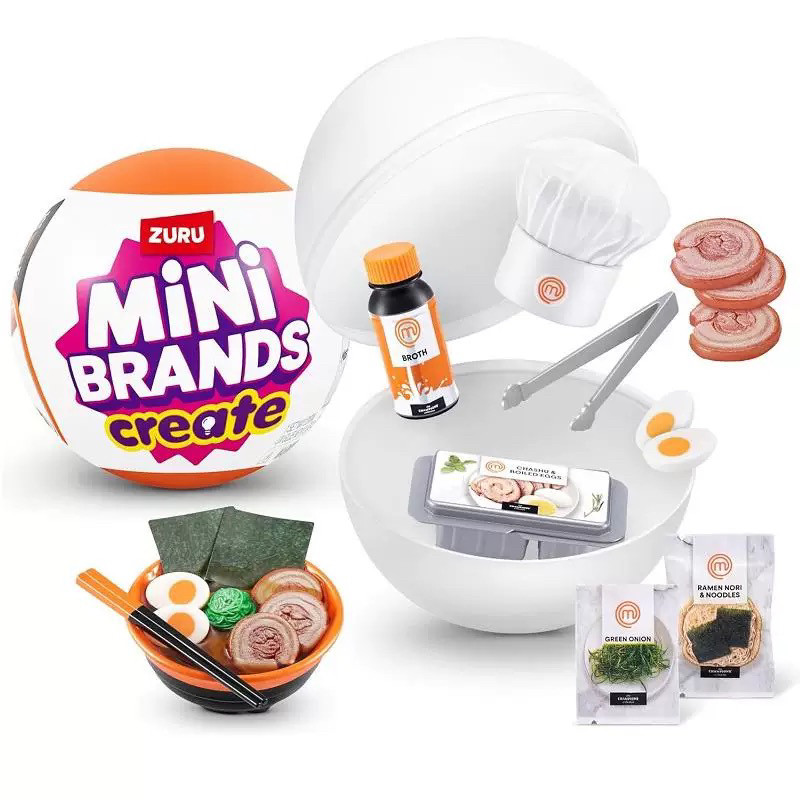 5x Bola Surpresa Mini Brands S - Model Kit Brand avaliação e preço