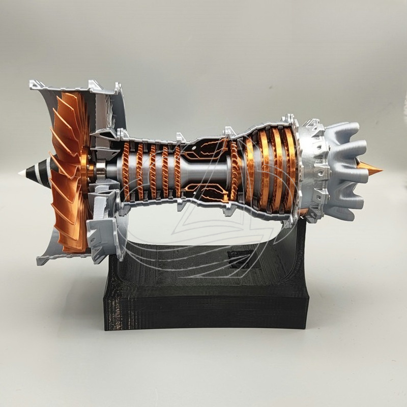 Modelo de Motor Turbofan Mini  - Model Kit Jet Engine avaliação e preço