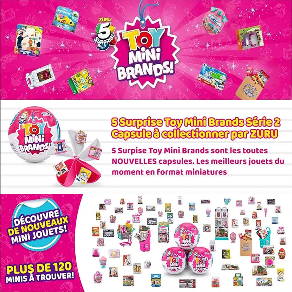 Zuru 5 Surprise Toy Mini Brand - Model Kit Brand avaliação e preço