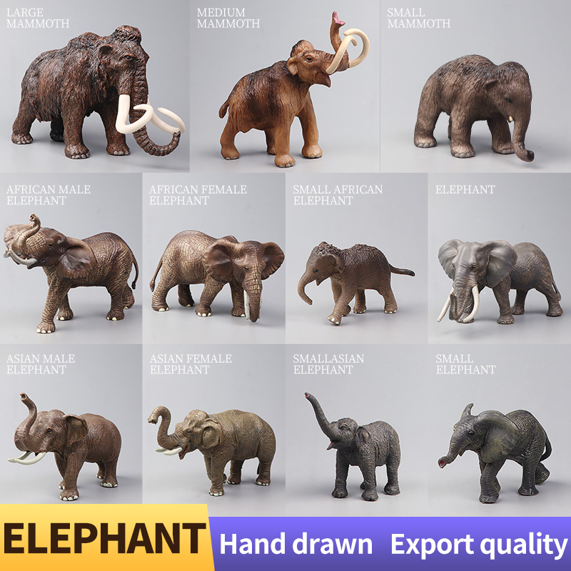 Modelo de Elefante Mamute Gran - Model Kit Brand avaliação e preço