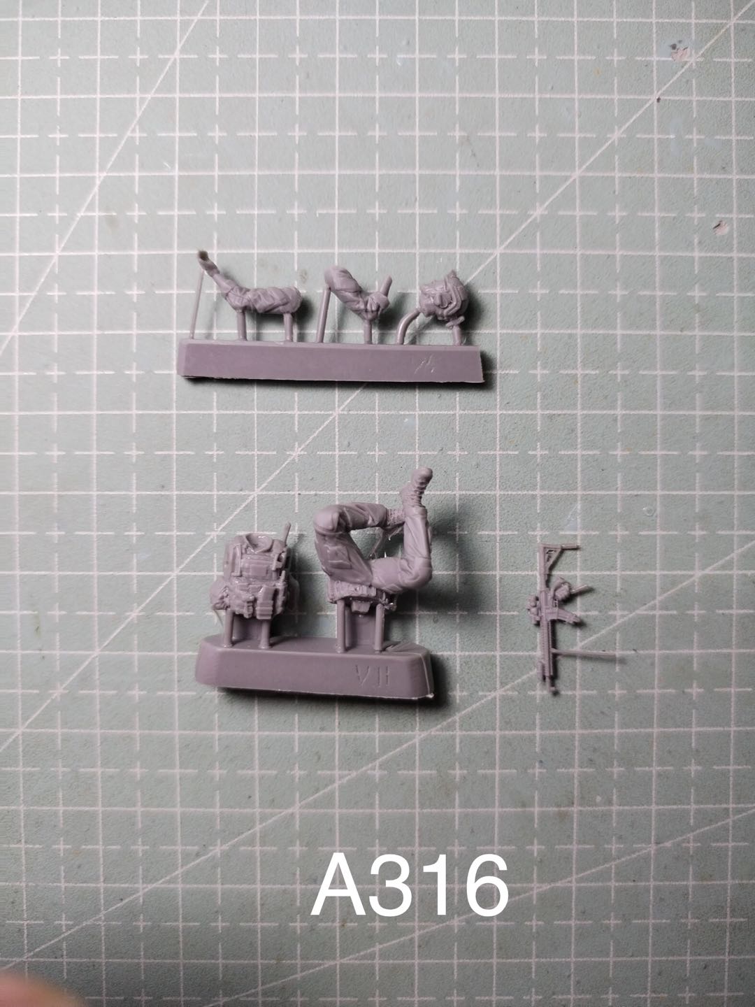 Figura modelo de resina 1/48 G - Model Kit Entry Grade avaliação e preço
