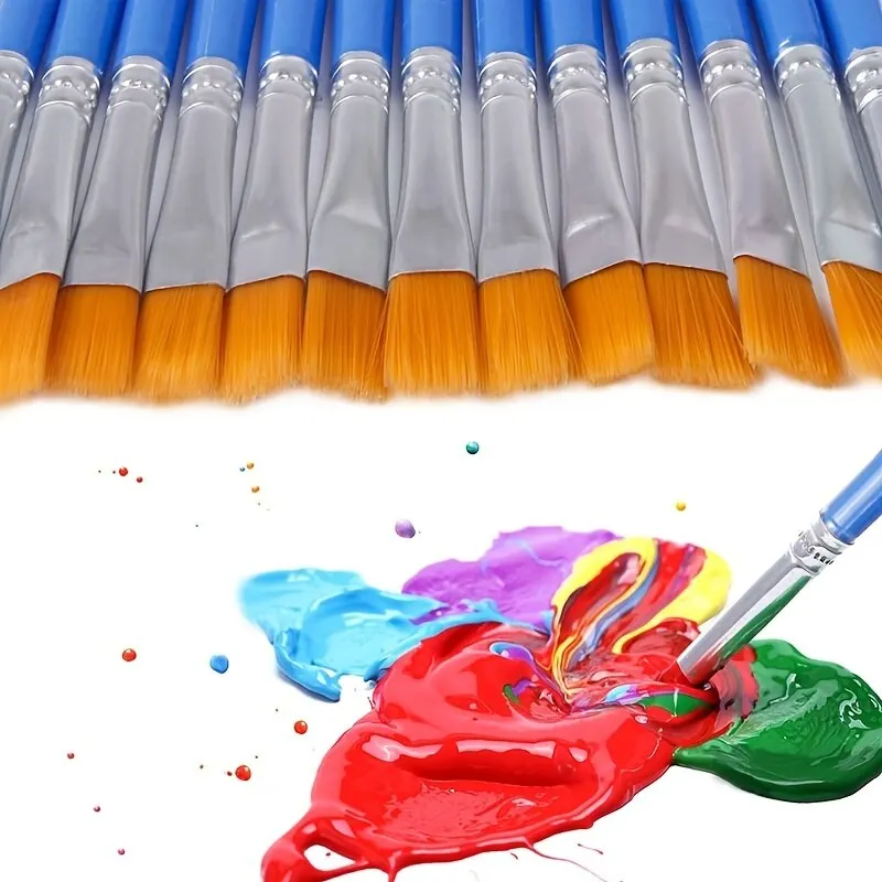 Pincéis de Pintura Planos de N - Plastic Model Paint avaliação e preço