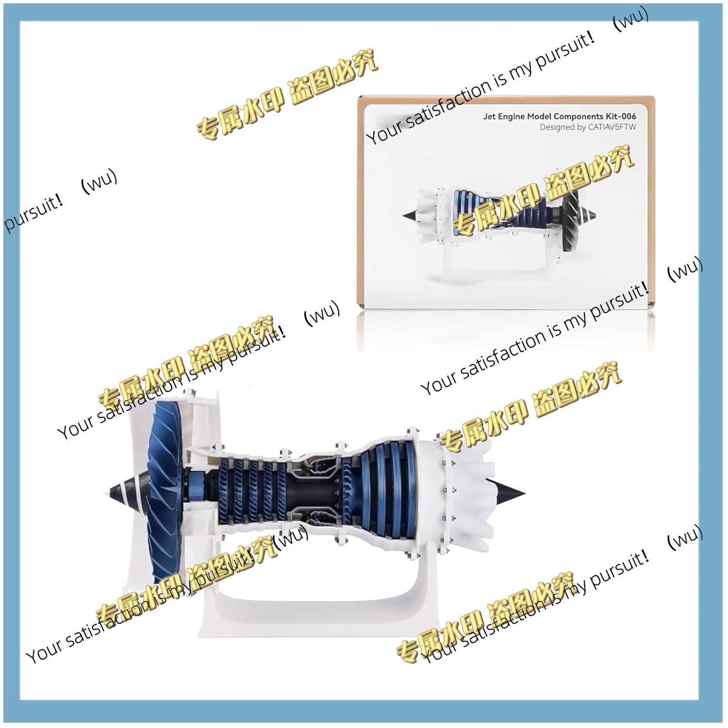 Kit de Montagem do Modelo de M - Model Kit Jet Engine avaliação e preço