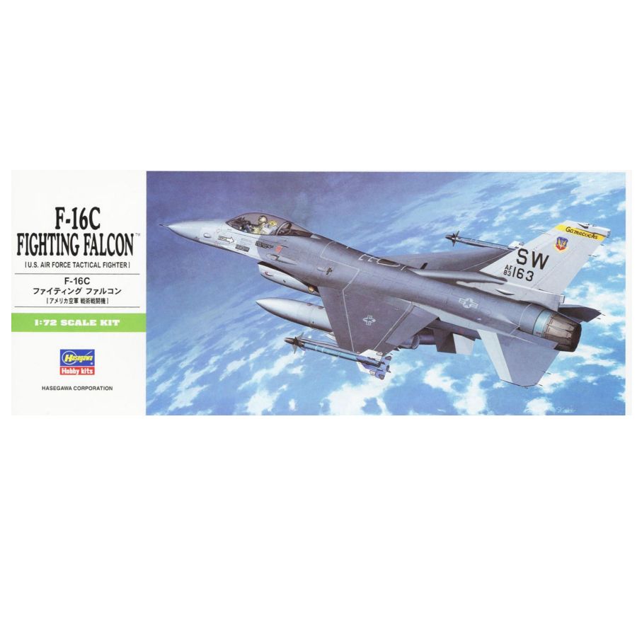 HASEGAWA HA00232 1/72 F-16C Fi - Model Kit Hasegawa avaliação e preço