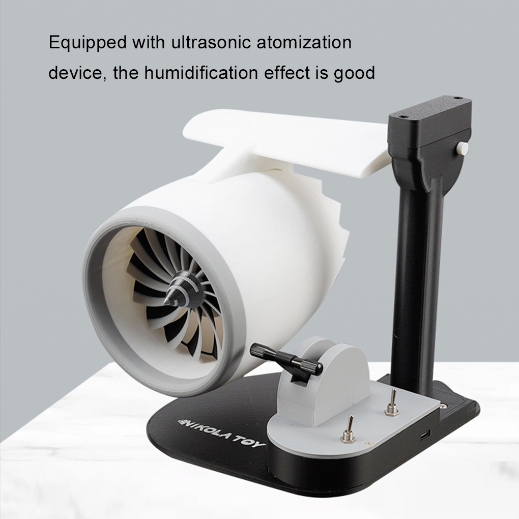 Desktop Turbofan Motor Jet Fan - Model Kit Jet Engine avaliação e preço