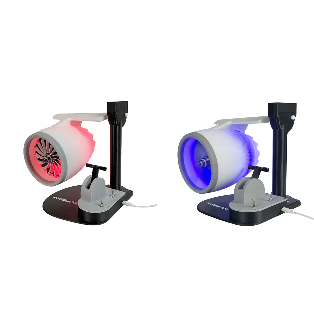 Desktop Turbofan Motor Jet Fan - Model Kit Jet Engine avaliação e preço